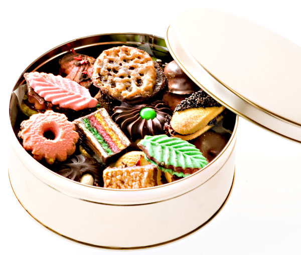 Dozen Assorted Cookie Tin